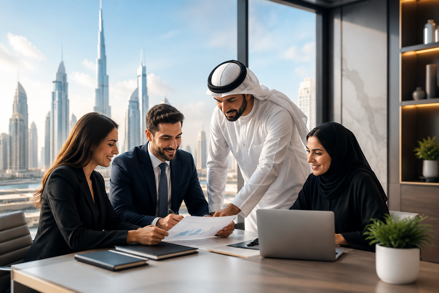 Business setup consultants assisting entrepreneurs with company formation and business registration in Dubai, UAE.